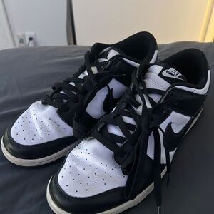 Nike Dunks size 12 Panda. Used